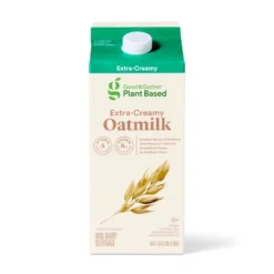 Extra Creamy Oatmilk - 64 Fl Oz - Good & Gather™ 9 Extra Creamy Oatmilk - 64 Fl Oz - Good & Gather™ -Thrive Maket GUEST 0793d61e 7456 47c4 93e1 d1a0beb4e9ce