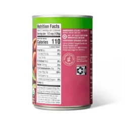 Organic Low Sodium Light Red Kidney Beans - 15oz - Good & Gather™