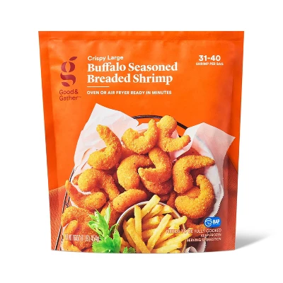 Buffalo Seasoned Breaded Shrimp - Frozen - 16oz - Good & Gather™ 5 Buffalo Seasoned Breaded Shrimp - Frozen - 16oz - Good & Gather™ - Image 3