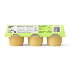 Unsweetened Applesauce Cups - 24oz/6pk - Good & Gather™