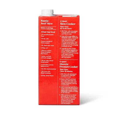 Beef Stock - 32oz - Good & Gather™ 3 Beef Stock - 32oz - Good & Gather™