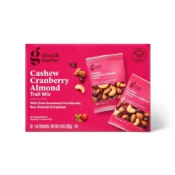 Cashew Cranberry Almond Trail Mix - 10oz/10ct - Good & Gather™ 7 Cashew Cranberry Almond Trail Mix - 10oz/10ct - Good & Gather™ -Thrive Maket GUEST 4121c479 4772 4bae a162 b32ef9f07810