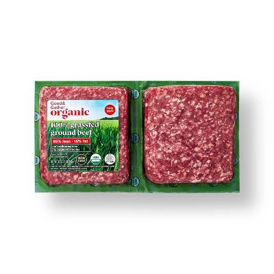 Organic 100% Grassfed Ground Beef Twin Pack - 2lbs - Good & Gather™ 5 Organic 100% Grassfed Ground Beef Twin Pack - 2lbs - Good & Gather™ - Image 3