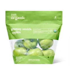 Fresh Organic Granny Smith Apples - 2lb Bag - Good & Gather™ 11 Fresh Organic Granny Smith Apples - 2lb Bag - Good & Gather™ -Thrive Maket GUEST 697f0946 ba37 4121 b3a4 18b986f2dc8e
