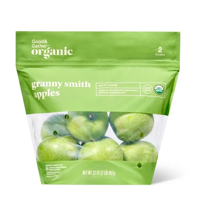 Fresh Organic Granny Smith Apples - 2lb Bag - Good & Gather™ 7 Fresh Organic Granny Smith Apples - 2lb Bag - Good & Gather™ - Image 5