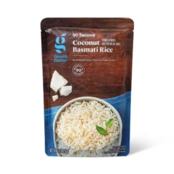 90 Second Coconut Basmati Rice Microwavable Pouch - 8.8oz - Good & Gather™ 7 90 Second Coconut Basmati Rice Microwavable Pouch - 8.8oz - Good & Gather™ -Thrive Maket GUEST 8610c67a f823 4e21 b56d 052d7fb87c0a