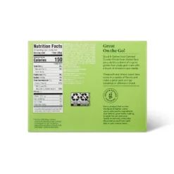 Organic Iced Oatmeal Cookie Whole Grain Baked Bar - 15.25oz/12ct - Good & Gather™