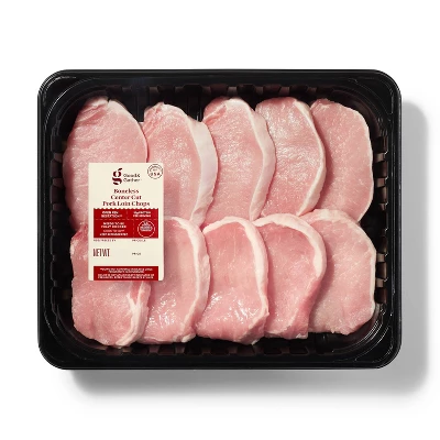 Boneless Center Cut Pork Family Pack - Price Per Lb - Good & Gather™ 5 Boneless Center Cut Pork Family Pack - Price Per Lb - Good & Gather™ - Image 3