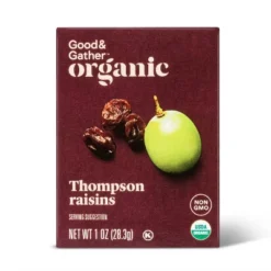 6pk Organic Thompson Raisins - 6oz/6ct - Good & Gather™