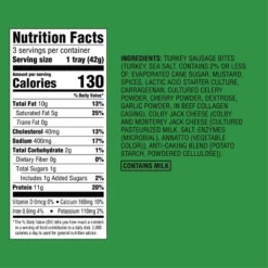 Colby Jack Cheese & Turkey Sausage Protein Pack Quick Bite - 4.5oz/3ct - Good & Gather™ -Thrive Maket GUEST ccfb21b6 3ea4 41ae a79d 41d4e7458d2c