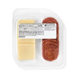 Uncured Pepperoni And Provolone Cheese Snacker - 2.5oz - Good & Gather™
