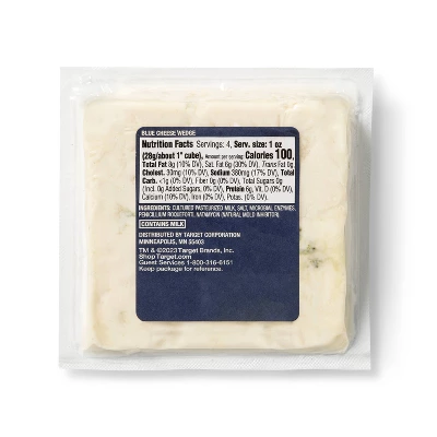 Blue Cheese Wedge - 4oz - Good & Gather™ 4 Blue Cheese Wedge - 4oz - Good & Gather™ - Image 2